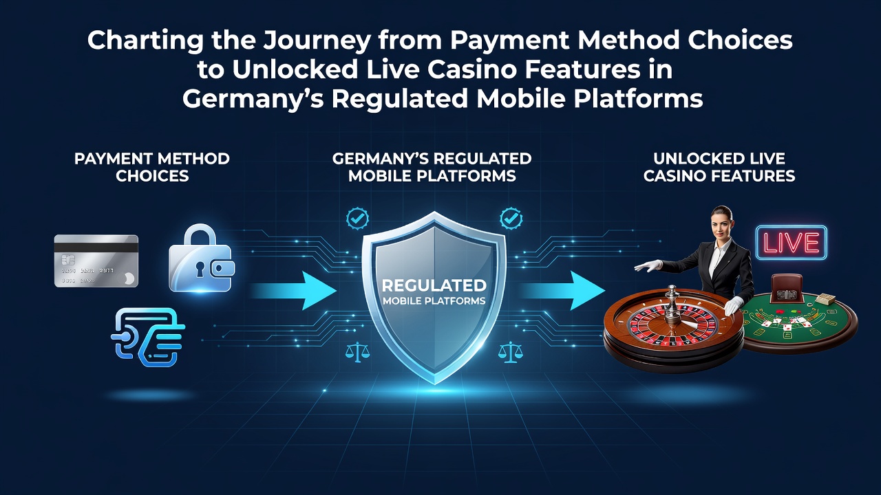 Mobile Casino App mit verschiedenen Zahlungsmethoden und Live-Tisch-Features