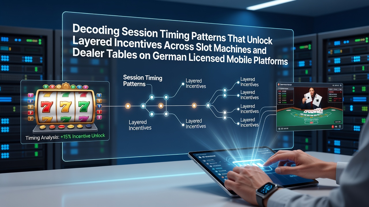 Visualisierung von Sitzungszeitmustern und gestaffelten Anreizen in mobilen Casinos